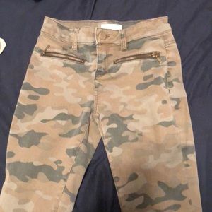 Size 3 camouflage jean pants.